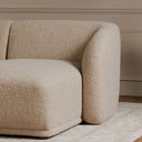 Faye - Left Sectional - Beige - Moe's Home Collection - Stationary Sectionals - Elite Enclave Home
