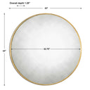 Junius - Round Mirror - Uttermost - Wall Mirrors - Elite Enclave Home