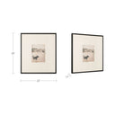 Strand - Framed Paper Print - Beige - Moe's Home Collection - Framed Prints - Elite Enclave Home