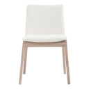 Deco - Oak Dining Chair (Set of 2) - Cream White - Moe's Home Collection - Chair Sets - Elite Enclave Home