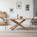 Pierre - Dining Table - Sand - Chapel Hill - Dining Tables - Elite Enclave Home