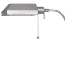 Adjustable Traditional Shaped Floor Lamp With Nickel Square Shade - Nickel - HomeRoots - Floor Lamps - Elite Enclave Home