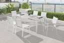 Nizuc - Outdoor Patio Extendable Dining Table - Meridian Furniture - Dining Tables- Elite Enclave Home