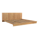 Plank - King Bed - Natural Oak - Moe's Home Collection - Slat Beds - Elite Enclave Home