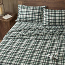 Flannel - Queen 100% Flannel Printed Sheet Set - Finton - Woolrich - Sheets & Pillowcases - Elite Enclave Home