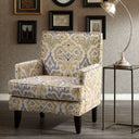 Colton - Track Arm Club Chair - Grey Multi - Madison Park - Club Chairs - Elite Enclave Home
