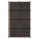 Egon - Rectangular Mirror - Black