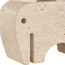 Tusk - Travertine Accent Lamp - Beige - Uttermost - Table Lamps- Elite Enclave Home