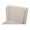 Cormac - Rolling Dining Chair - Cream - Moe's Home Collection - Side Chairs - Elite Enclave Home