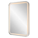 Crofton - Lighted Nickel Vanity Mirror - Gray