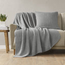 Bree Knit - Throw - Gray - INK+IVY - Throws - Elite Enclave Home