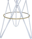 Mercury - Iron Bar Stool - Meridian Furniture - Bar Height (28" - 30") - Elite Enclave Home