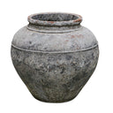 Uttermost Echoes of Time Concrete Outdoor Planter – Dark Gray reinforced concrete with weathered finish