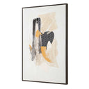 Scatter - Abstract Hand Painted Canvas Art - Black - Uttermost - Canvas Art- Elite Enclave Home