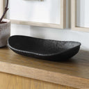 Ember - Weave Indoor - Outdoor Oblong Bowl - Black - Uttermost - Plates & Bowls - Elite Enclave Home