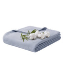 Bamboo Cotton - Twin Rayon From Blanket - Light Blue - Madison Park - Blankets - Elite Enclave Home