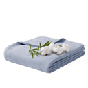 Bamboo Cotton - Full/Queen Rayon From Blanket - Light Blue