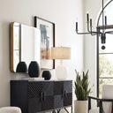 Ebony - Elegance 8 Light Chandelier - Black