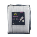 Fleece to Sherpa - Heated Throw Extra Comfort - Light Gray - Serta - Heated Throws - Elite Enclave Home