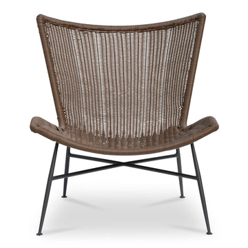 Paige - Accent Chair - Dark Brown