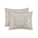 Suzanna - King Comforter Mini Set - Taupe