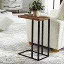 Union - Reclaimed Wood Accent Table - Dark Brown
