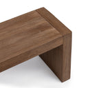 Glendale - 64" Dining Bench - Toasted Chestnut - Classic Home - Dining Benches - Elite Enclave Home