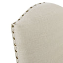 Foster - High Back Dining Chairs With Skirts (Set of 2) - Beige - Madison Park - Chair Sets - Elite Enclave Home
