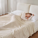 Microfleece - Twin Blanket - Taupe