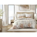 Fashion - Full/Queen 100% Sateen Duvet Cover Set - Terracotta/Linen - Harbor House - Duvet Covers & Shams - Elite Enclave Home