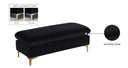 Naomi - Ottoman - Meridian Furniture - Bench Ottomans - Elite Enclave Home