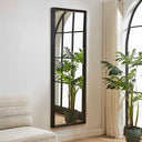 Stenton - Tall Wooden Mirror - Black - Uttermost - Accent Mirrors - Elite Enclave Home