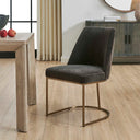 Hanni - Upholstered Dining Chair - Gray - Uttermost - Side Chairs - Elite Enclave Home