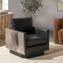 Lathe - Leather/Hide Accent Chair