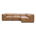 Form - Signature Modular Sectional - Tan - Moe's Home Collection - Stationary Sectionals - Elite Enclave Home