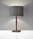 Cozy Cabin Table Lamp - Walnut Wood
