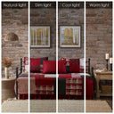 Sunset - 5 Piece Day Bed Cover Set - Red
