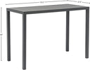 Maldives - Patio Rectangle Bar Table - Meridian Furniture - Bar Tables- Elite Enclave Home