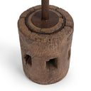 Amira - Large Round Accent Table - Dark Brown - Classic Home - Accent Tables - Elite Enclave Home