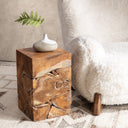 Rhea - Accent Table - Natural - Classic Home - Accent Tables - Elite Enclave Home