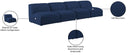 Miramar - 4 Seat Armless Modular Sofa - Meridian Furniture - Stationary Sectionals - Elite Enclave Home