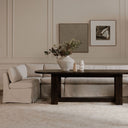 Fable - Slipcover Dining Banquette L - Shape Sectional - Beige - Moe's Home Collection - Stationary Sectionals - Elite Enclave Home