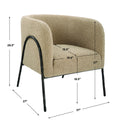 Jacobsen - Shearling Accent Chair - Uttermost - Accent Chairs - Elite Enclave Home