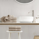 Premium Turkish Cotton 500GSM Plush 6 Piece Towel Set - Beige - Super Listing - Towel Sets - Elite Enclave Home