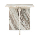 Bexly - Marble Square End Table