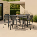 Maldives - Patio Rectangle Bar Table - Meridian Furniture - Bar Tables- Elite Enclave Home