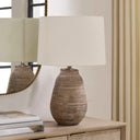 Tonachio - Etched Urn Table Lamp - Brown - Uttermost - Table Lamps - Elite Enclave Home