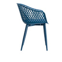 Piazza - Outdoor Chair (Set of 2) - Blue - Moe's Home Collection - Chair Sets - Elite Enclave Home
