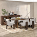 Chelsea - Upholstered Dining Chair - Pixel Ivory - Classic Home - Side Chairs - Elite Enclave Home