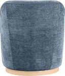 Clarita - Chenille Swivel Accent Chair - Meridian Furniture - Swivel Chairs - Elite Enclave Home